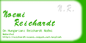 noemi reichardt business card