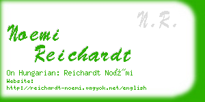 noemi reichardt business card